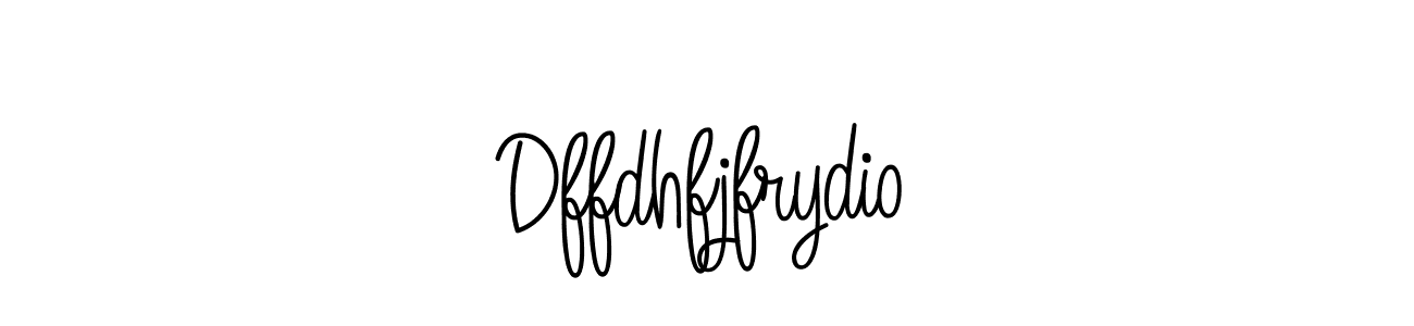 You can use this online signature creator to create a handwritten signature for the name Dffdhfjfrydio. This is the best online autograph maker. Dffdhfjfrydio signature style 5 images and pictures png