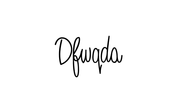 How to make Dfwqda name signature. Use Angelique-Rose-font-FFP style for creating short signs online. This is the latest handwritten sign. Dfwqda signature style 5 images and pictures png