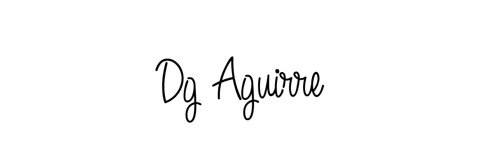 How to Draw Dg Aguirre signature style? Angelique-Rose-font-FFP is a latest design signature styles for name Dg Aguirre. Dg Aguirre signature style 5 images and pictures png