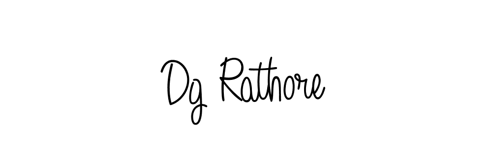 How to make Dg Rathore signature? Angelique-Rose-font-FFP is a professional autograph style. Create handwritten signature for Dg Rathore name. Dg Rathore signature style 5 images and pictures png