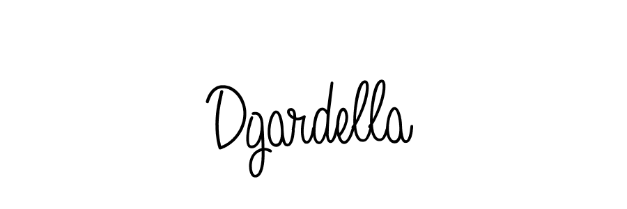 You should practise on your own different ways (Angelique-Rose-font-FFP) to write your name (Dgardella) in signature. don't let someone else do it for you. Dgardella signature style 5 images and pictures png