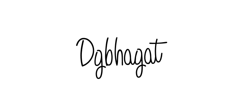 You should practise on your own different ways (Angelique-Rose-font-FFP) to write your name (Dgbhagat) in signature. don't let someone else do it for you. Dgbhagat signature style 5 images and pictures png