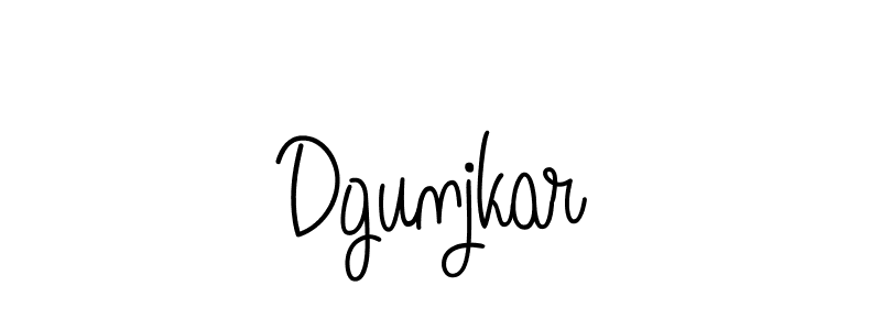 How to make Dgunjkar signature? Angelique-Rose-font-FFP is a professional autograph style. Create handwritten signature for Dgunjkar name. Dgunjkar signature style 5 images and pictures png