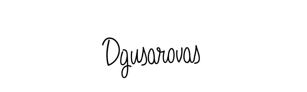 Dgusarovas stylish signature style. Best Handwritten Sign (Angelique-Rose-font-FFP) for my name. Handwritten Signature Collection Ideas for my name Dgusarovas. Dgusarovas signature style 5 images and pictures png