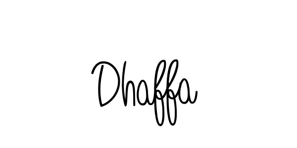 Also You can easily find your signature by using the search form. We will create Dhaffa name handwritten signature images for you free of cost using Angelique-Rose-font-FFP sign style. Dhaffa signature style 5 images and pictures png