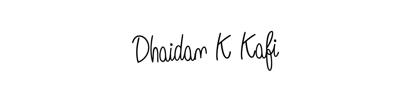Also You can easily find your signature by using the search form. We will create Dhaidan K Kafi name handwritten signature images for you free of cost using Angelique-Rose-font-FFP sign style. Dhaidan K Kafi signature style 5 images and pictures png