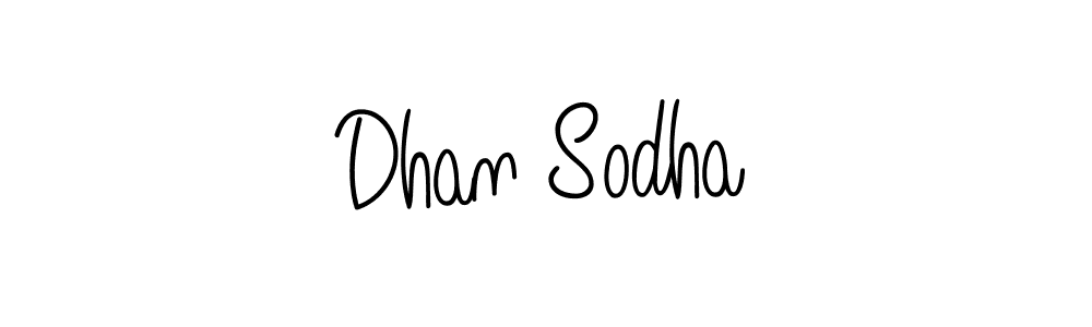 Angelique-Rose-font-FFP is a professional signature style that is perfect for those who want to add a touch of class to their signature. It is also a great choice for those who want to make their signature more unique. Get Dhan Sodha name to fancy signature for free. Dhan Sodha signature style 5 images and pictures png