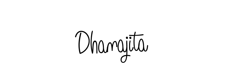 Make a beautiful signature design for name Dhanajita. Use this online signature maker to create a handwritten signature for free. Dhanajita signature style 5 images and pictures png