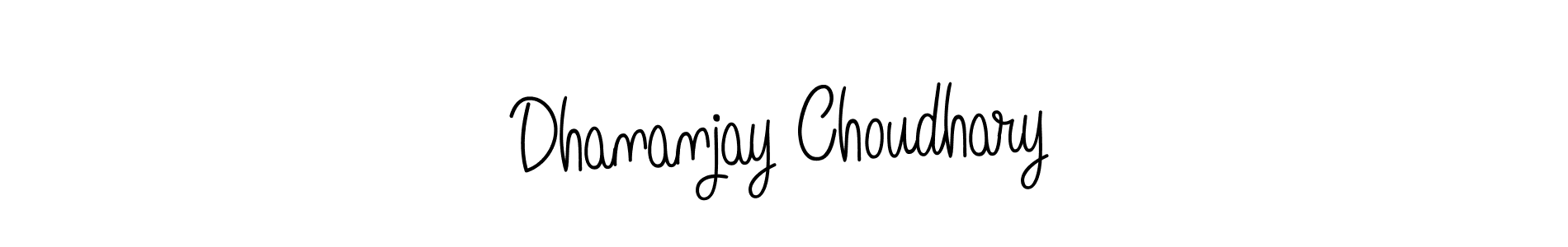 How to make Dhananjay Choudhary signature? Angelique-Rose-font-FFP is a professional autograph style. Create handwritten signature for Dhananjay Choudhary name. Dhananjay Choudhary signature style 5 images and pictures png