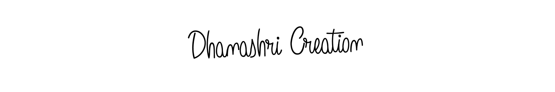 Here are the top 10 professional signature styles for the name Dhanashri Creation. These are the best autograph styles you can use for your name. Dhanashri Creation signature style 5 images and pictures png