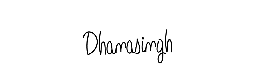 Make a beautiful signature design for name Dhanasingh. With this signature (Angelique-Rose-font-FFP) style, you can create a handwritten signature for free. Dhanasingh signature style 5 images and pictures png