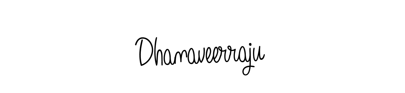 Design your own signature with our free online signature maker. With this signature software, you can create a handwritten (Angelique-Rose-font-FFP) signature for name Dhanaveerraju. Dhanaveerraju signature style 5 images and pictures png