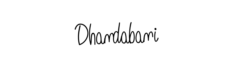 How to Draw Dhandabani signature style? Angelique-Rose-font-FFP is a latest design signature styles for name Dhandabani. Dhandabani signature style 5 images and pictures png