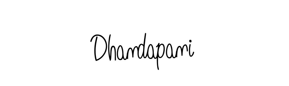 You should practise on your own different ways (Angelique-Rose-font-FFP) to write your name (Dhandapani) in signature. don't let someone else do it for you. Dhandapani signature style 5 images and pictures png