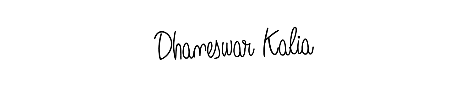 You can use this online signature creator to create a handwritten signature for the name Dhaneswar Kalia. This is the best online autograph maker. Dhaneswar Kalia signature style 5 images and pictures png