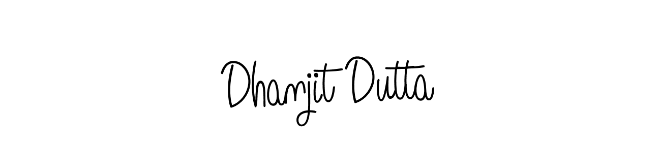 How to Draw Dhanjit Dutta signature style? Angelique-Rose-font-FFP is a latest design signature styles for name Dhanjit Dutta. Dhanjit Dutta signature style 5 images and pictures png