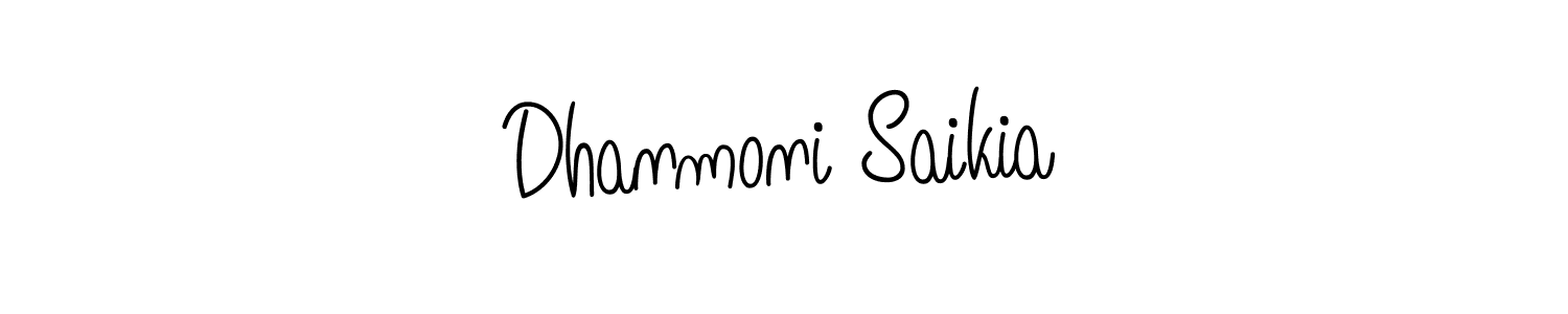 Similarly Angelique-Rose-font-FFP is the best handwritten signature design. Signature creator online .You can use it as an online autograph creator for name Dhanmoni Saikia. Dhanmoni Saikia signature style 5 images and pictures png