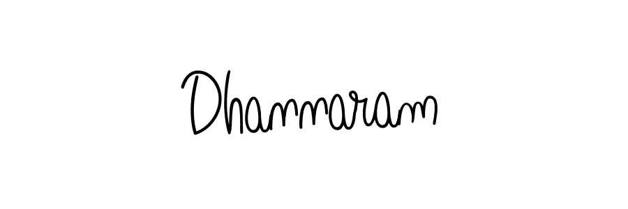 Dhannaram stylish signature style. Best Handwritten Sign (Angelique-Rose-font-FFP) for my name. Handwritten Signature Collection Ideas for my name Dhannaram. Dhannaram signature style 5 images and pictures png
