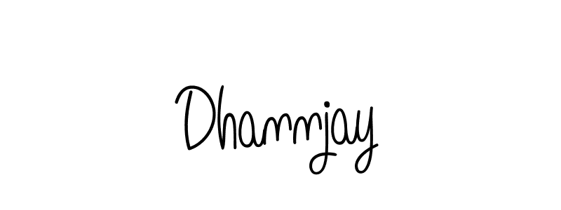 Create a beautiful signature design for name Dhannjay. With this signature (Angelique-Rose-font-FFP) fonts, you can make a handwritten signature for free. Dhannjay signature style 5 images and pictures png