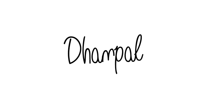 The best way (Angelique-Rose-font-FFP) to make a short signature is to pick only two or three words in your name. The name Dhanpal include a total of six letters. For converting this name. Dhanpal signature style 5 images and pictures png