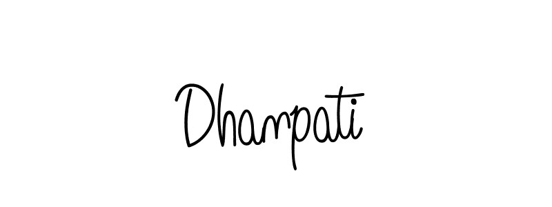 Create a beautiful signature design for name Dhanpati. With this signature (Angelique-Rose-font-FFP) fonts, you can make a handwritten signature for free. Dhanpati signature style 5 images and pictures png