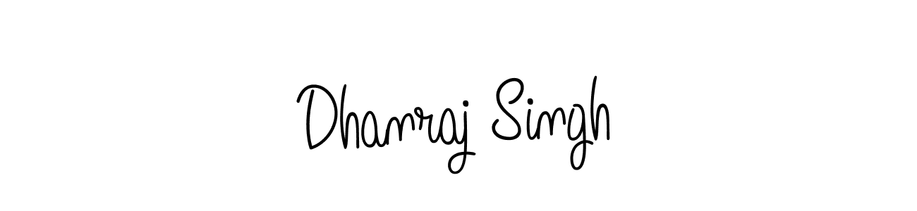 Create a beautiful signature design for name Dhanraj Singh. With this signature (Angelique-Rose-font-FFP) fonts, you can make a handwritten signature for free. Dhanraj Singh signature style 5 images and pictures png