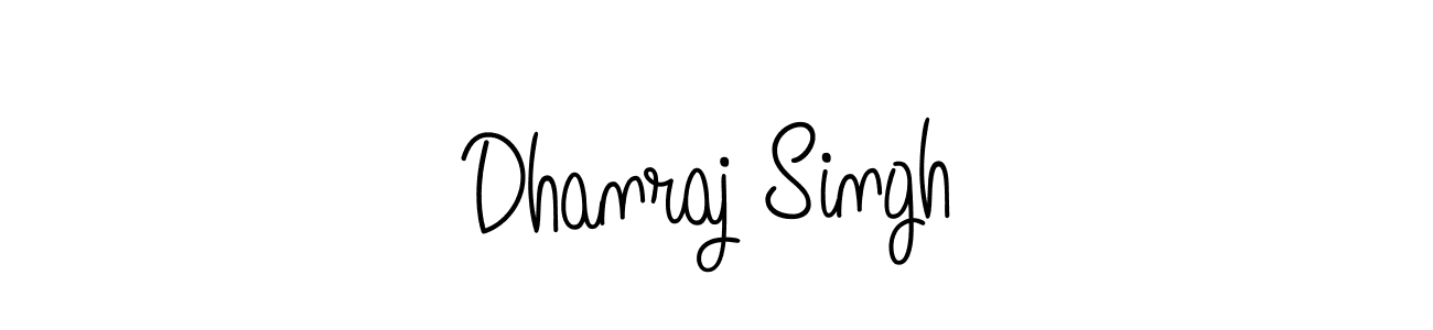 Create a beautiful signature design for name Dhanraj Singh. With this signature (Angelique-Rose-font-FFP) fonts, you can make a handwritten signature for free. Dhanraj Singh signature style 5 images and pictures png