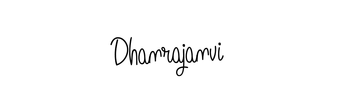 Also we have Dhanrajanvi name is the best signature style. Create professional handwritten signature collection using Angelique-Rose-font-FFP autograph style. Dhanrajanvi signature style 5 images and pictures png