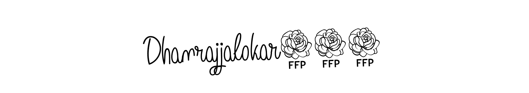 This is the best signature style for the Dhanrajjalokar124 name. Also you like these signature font (Angelique-Rose-font-FFP). Mix name signature. Dhanrajjalokar124 signature style 5 images and pictures png