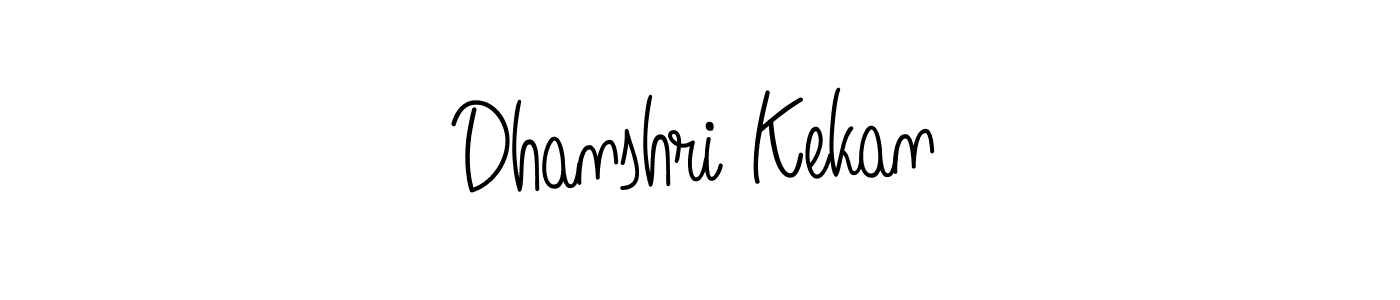 It looks lik you need a new signature style for name Dhanshri Kekan. Design unique handwritten (Angelique-Rose-font-FFP) signature with our free signature maker in just a few clicks. Dhanshri Kekan signature style 5 images and pictures png