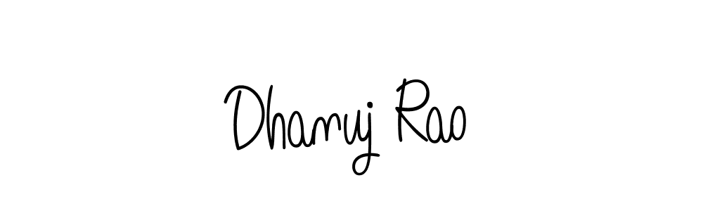 Also You can easily find your signature by using the search form. We will create Dhanuj Rao name handwritten signature images for you free of cost using Angelique-Rose-font-FFP sign style. Dhanuj Rao signature style 5 images and pictures png