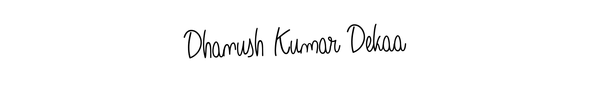 if you are searching for the best signature style for your name Dhanush Kumar Dekaa. so please give up your signature search. here we have designed multiple signature styles  using Angelique-Rose-font-FFP. Dhanush Kumar Dekaa signature style 5 images and pictures png