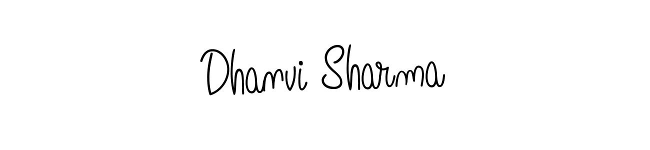 Similarly Angelique-Rose-font-FFP is the best handwritten signature design. Signature creator online .You can use it as an online autograph creator for name Dhanvi Sharma. Dhanvi Sharma signature style 5 images and pictures png
