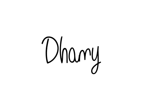 The best way (Angelique-Rose-font-FFP) to make a short signature is to pick only two or three words in your name. The name Dhany include a total of six letters. For converting this name. Dhany signature style 5 images and pictures png