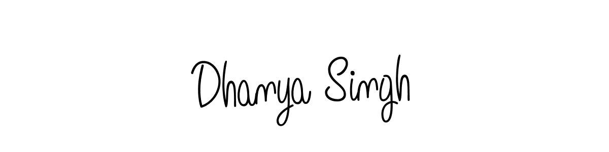 Check out images of Autograph of Dhanya Singh name. Actor Dhanya Singh Signature Style. Angelique-Rose-font-FFP is a professional sign style online. Dhanya Singh signature style 5 images and pictures png