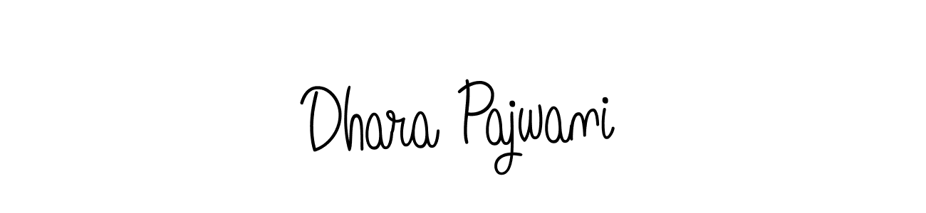 It looks lik you need a new signature style for name Dhara Pajwani. Design unique handwritten (Angelique-Rose-font-FFP) signature with our free signature maker in just a few clicks. Dhara Pajwani signature style 5 images and pictures png