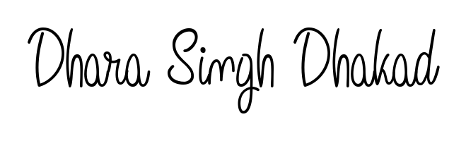 Download transparent PNG signature for name Dhara Singh Dhakad styled with Angelique-Rose-font-FFP font. Ready to paste directly into PDF and Word agreements. Dhara Singh Dhakad signature style 5 images and pictures png