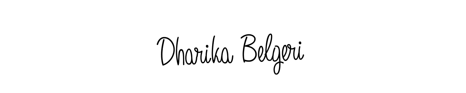 Make a beautiful signature design for name Dharika Belgeri. Use this online signature maker to create a handwritten signature for free. Dharika Belgeri signature style 5 images and pictures png