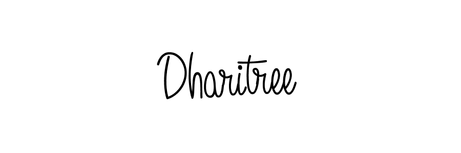 How to Draw Dharitree signature style? Angelique-Rose-font-FFP is a latest design signature styles for name Dharitree. Dharitree signature style 5 images and pictures png