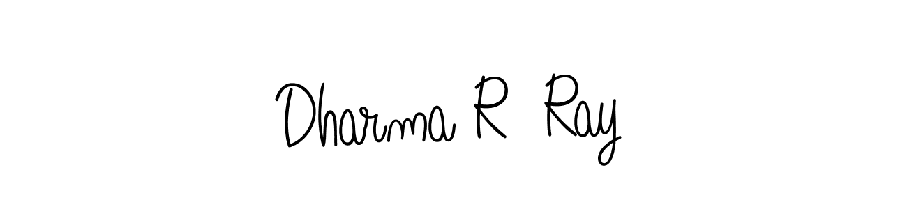 How to make Dharma R  Ray signature? Angelique-Rose-font-FFP is a professional autograph style. Create handwritten signature for Dharma R  Ray name. Dharma R  Ray signature style 5 images and pictures png