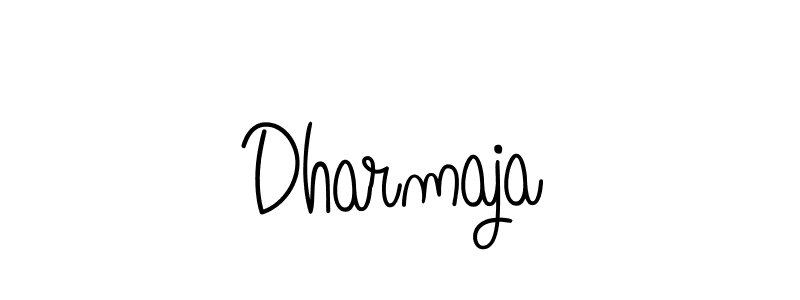 The best way (Angelique-Rose-font-FFP) to make a short signature is to pick only two or three words in your name. The name Dharmaja include a total of six letters. For converting this name. Dharmaja signature style 5 images and pictures png