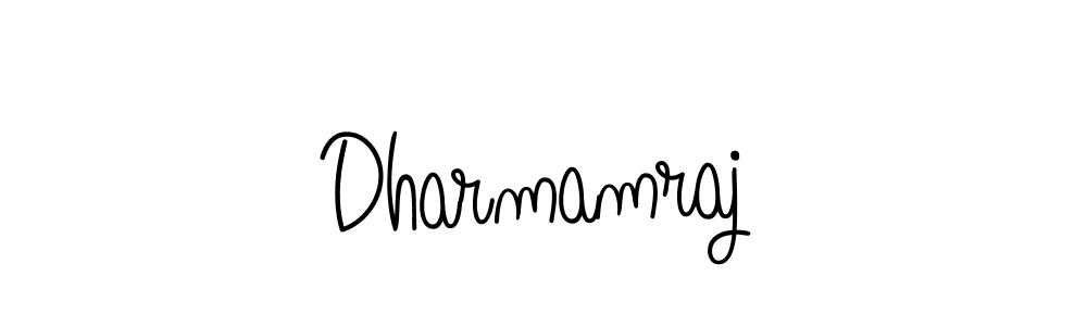 Design your own signature with our free online signature maker. With this signature software, you can create a handwritten (Angelique-Rose-font-FFP) signature for name Dharmamraj. Dharmamraj signature style 5 images and pictures png