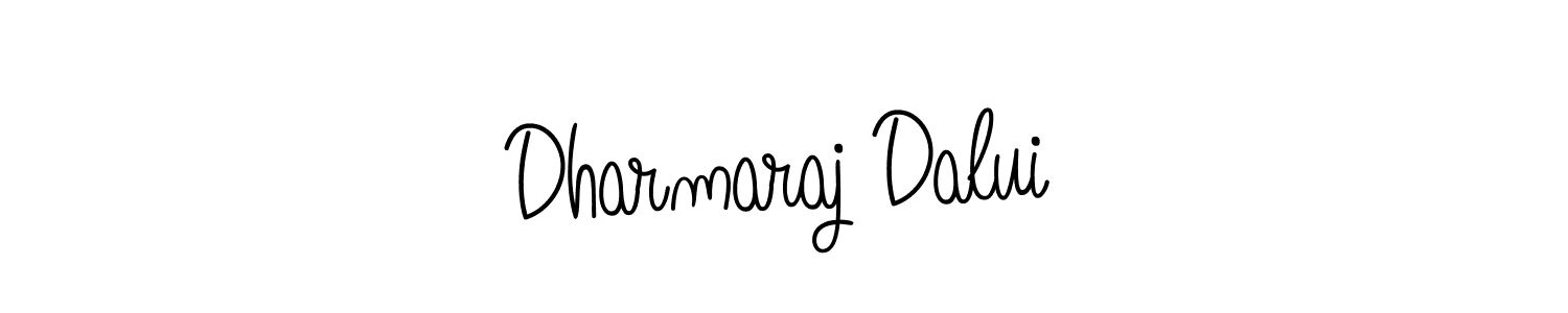 How to make Dharmaraj Dalui signature? Angelique-Rose-font-FFP is a professional autograph style. Create handwritten signature for Dharmaraj Dalui name. Dharmaraj Dalui signature style 5 images and pictures png