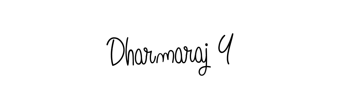 Create a beautiful signature design for name Dharmaraj Y. With this signature (Angelique-Rose-font-FFP) fonts, you can make a handwritten signature for free. Dharmaraj Y signature style 5 images and pictures png