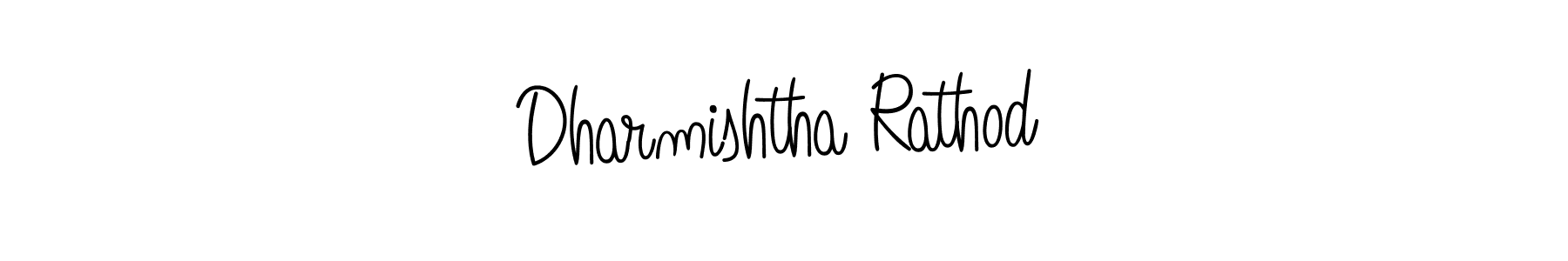 Once you've used our free online signature maker to create your best signature Angelique-Rose-font-FFP style, it's time to enjoy all of the benefits that Dharmishtha Rathod name signing documents. Dharmishtha Rathod signature style 5 images and pictures png