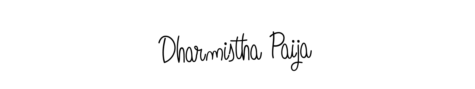 Also You can easily find your signature by using the search form. We will create Dharmistha Paija name handwritten signature images for you free of cost using Angelique-Rose-font-FFP sign style. Dharmistha Paija signature style 5 images and pictures png