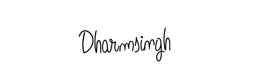 Design your own signature with our free online signature maker. With this signature software, you can create a handwritten (Angelique-Rose-font-FFP) signature for name Dharmsingh. Dharmsingh signature style 5 images and pictures png