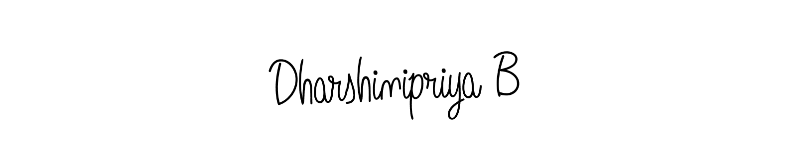Angelique-Rose-font-FFP is a professional signature style that is perfect for those who want to add a touch of class to their signature. It is also a great choice for those who want to make their signature more unique. Get Dharshinipriya B name to fancy signature for free. Dharshinipriya B signature style 5 images and pictures png