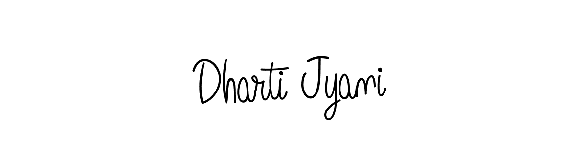 How to Draw Dharti Jyani signature style? Angelique-Rose-font-FFP is a latest design signature styles for name Dharti Jyani. Dharti Jyani signature style 5 images and pictures png