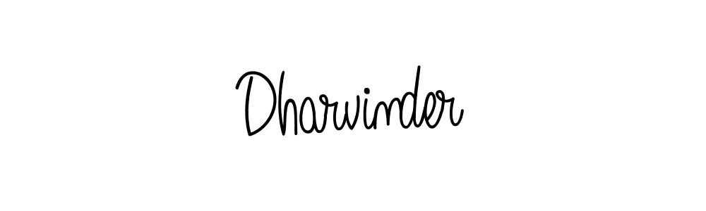 Make a beautiful signature design for name Dharvinder. Use this online signature maker to create a handwritten signature for free. Dharvinder signature style 5 images and pictures png